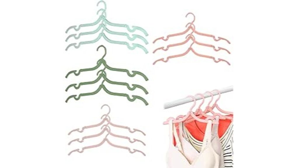 12pcs foldable travel hangers