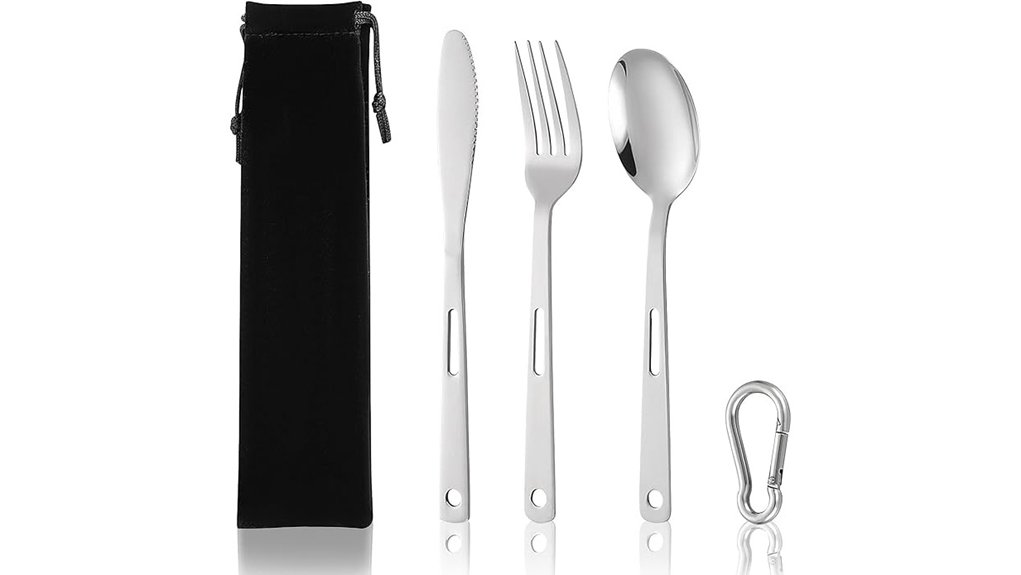 3 piece stainless steel cutlery set