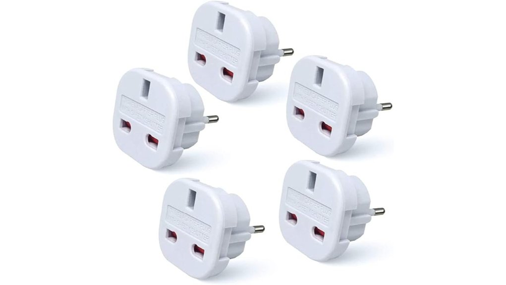 5 uk to eu adapters