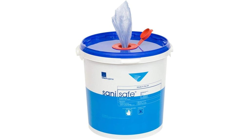 antibacterial food safe surface wipes