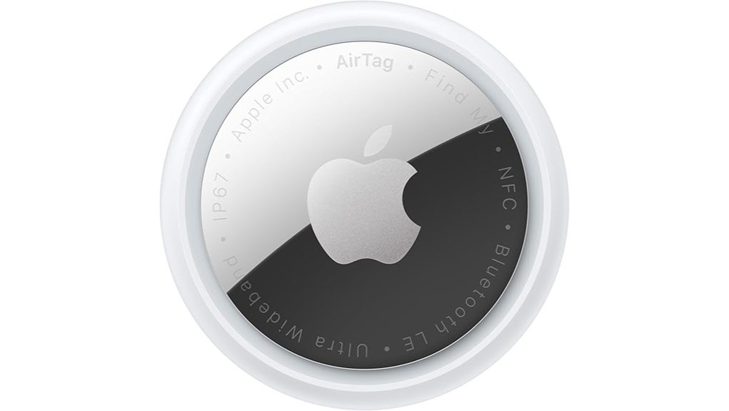 apple airtag replaceable battery water resistant