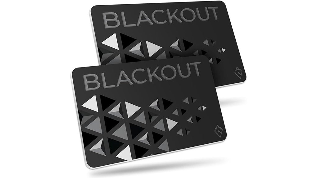 blackout rfid blocking card