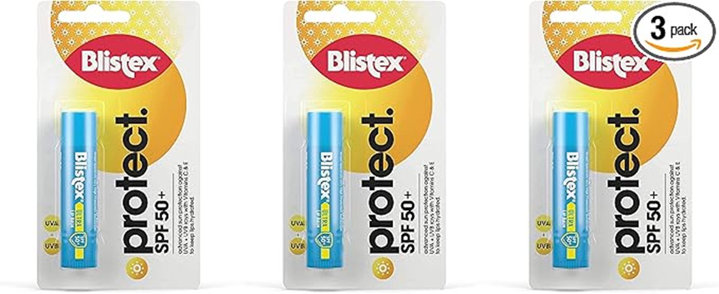 blistex spf50 lip balm