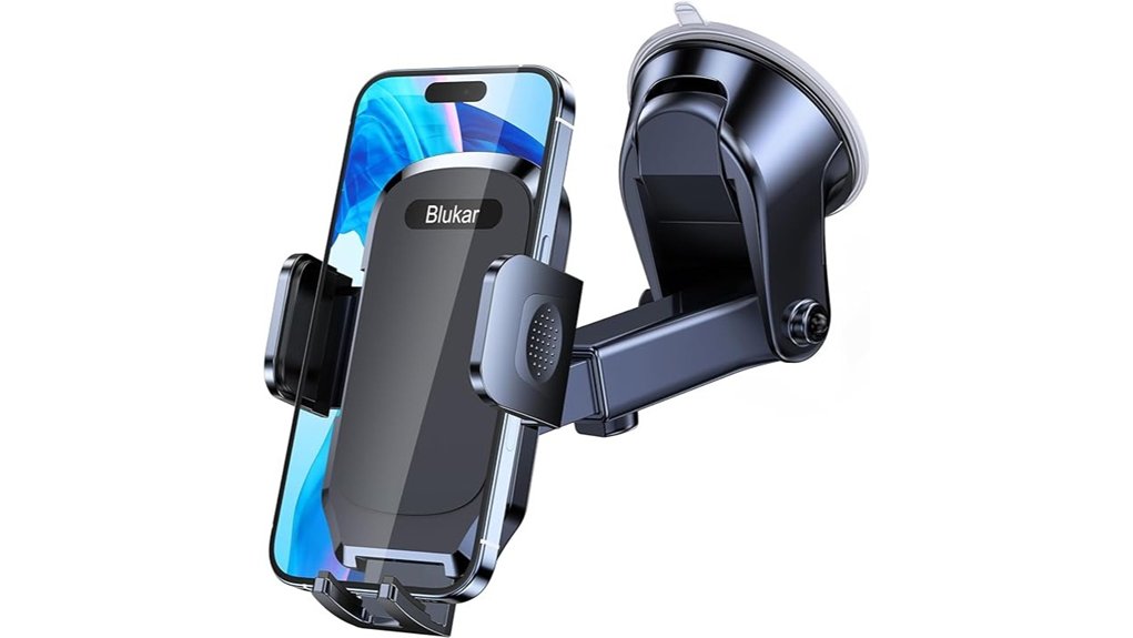 blukar car phone holder rotation
