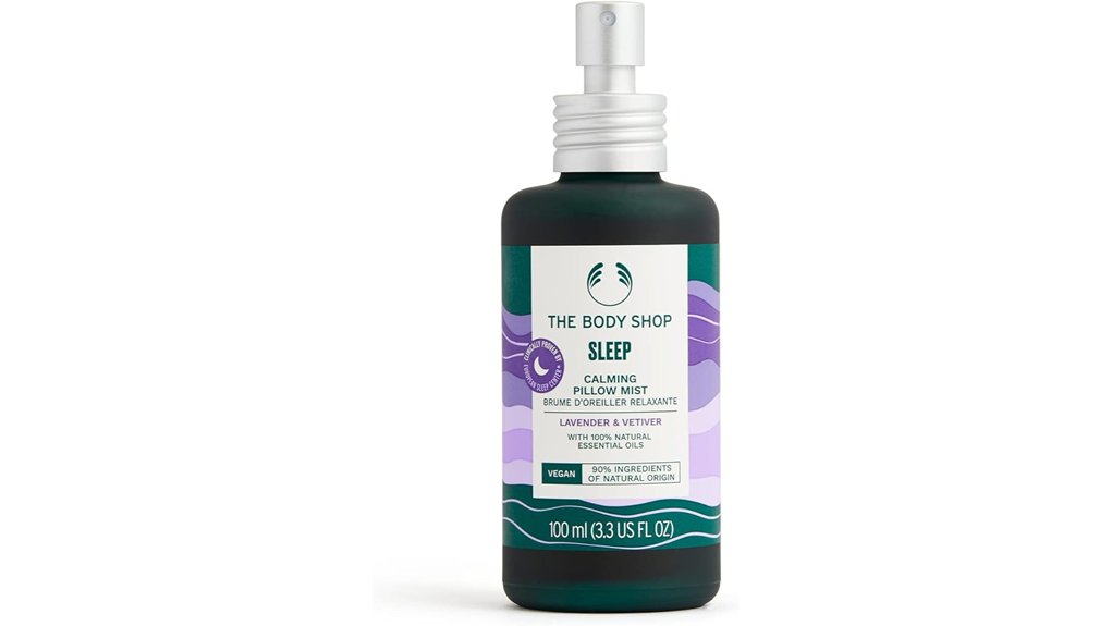 body shop sleep calming pillow mist