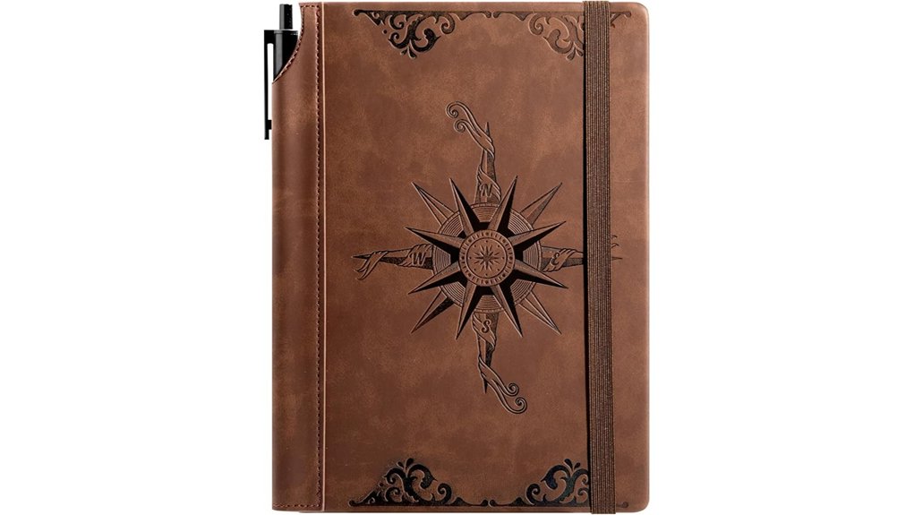 cagie a5 leather notebook