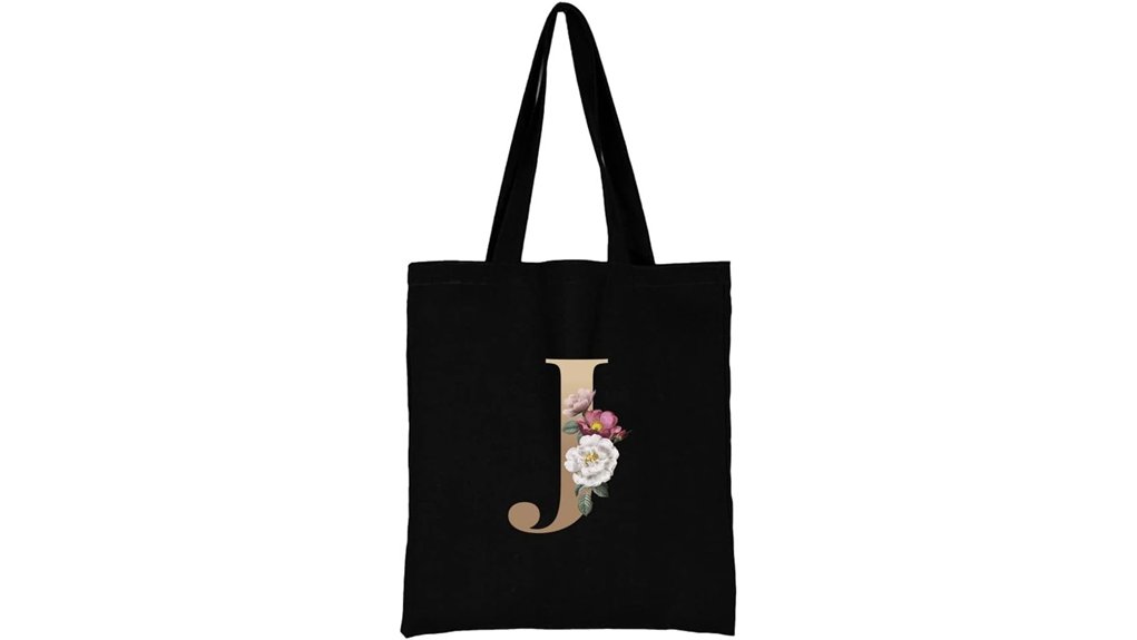 canvas bags 26 letters