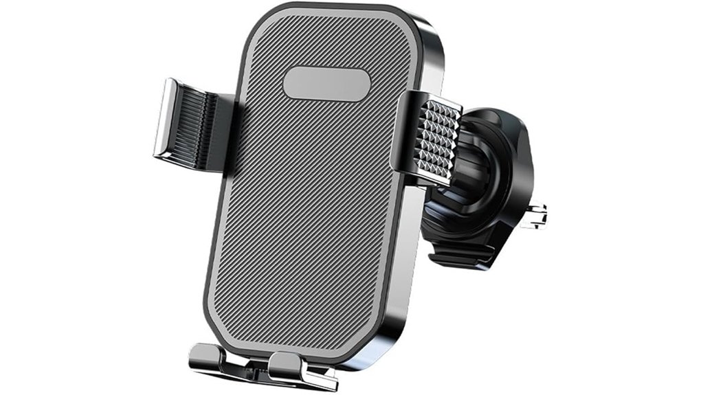 car phone holder 360 rotation secure clip