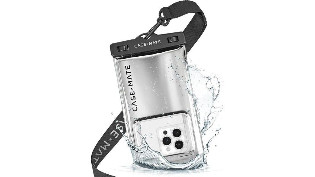 case mate ip68 pouch silver