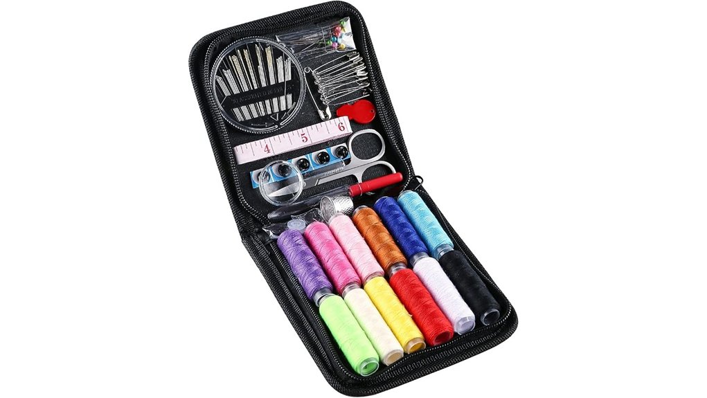 casual 82 piece travel sewing kit