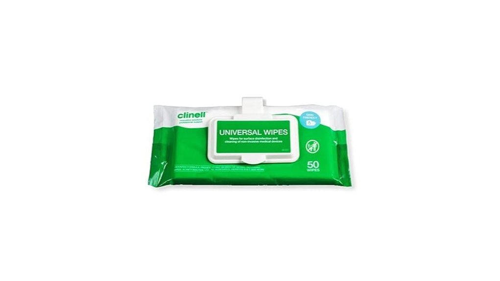 clinell disinfecting wipes 50 count