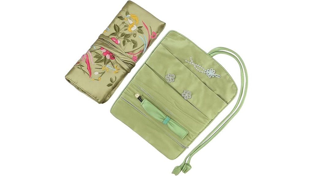 compact travel jewellery case organizer