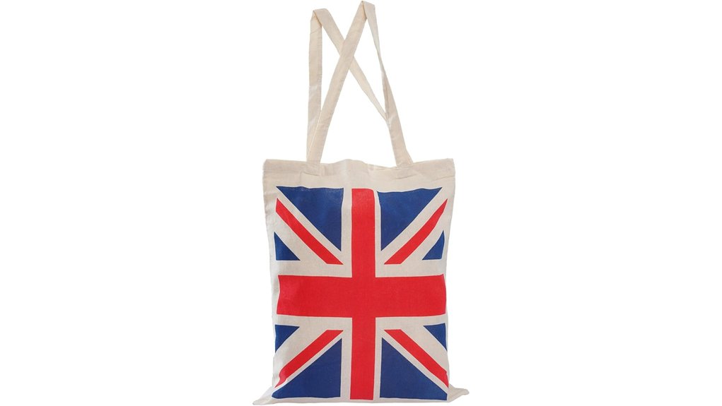 cotton tote with union jack