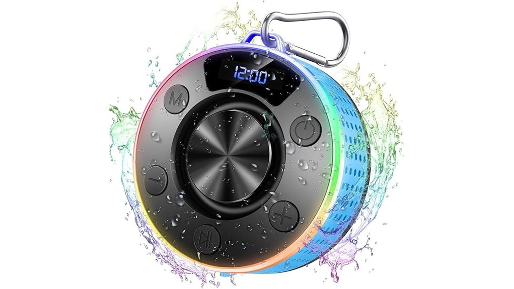 donerton portable bluetooth speaker with mic