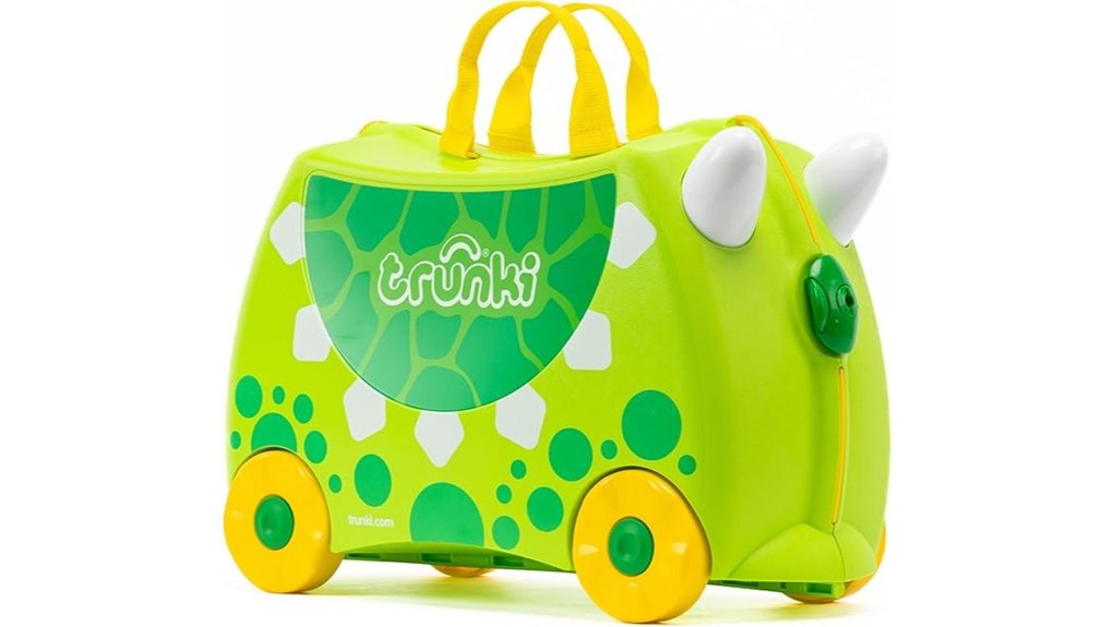 dudley dinosaur ride on suitcase