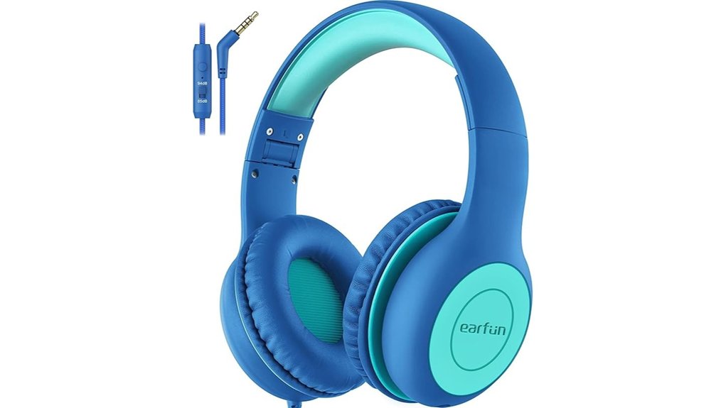 earfun kids headphones with mic