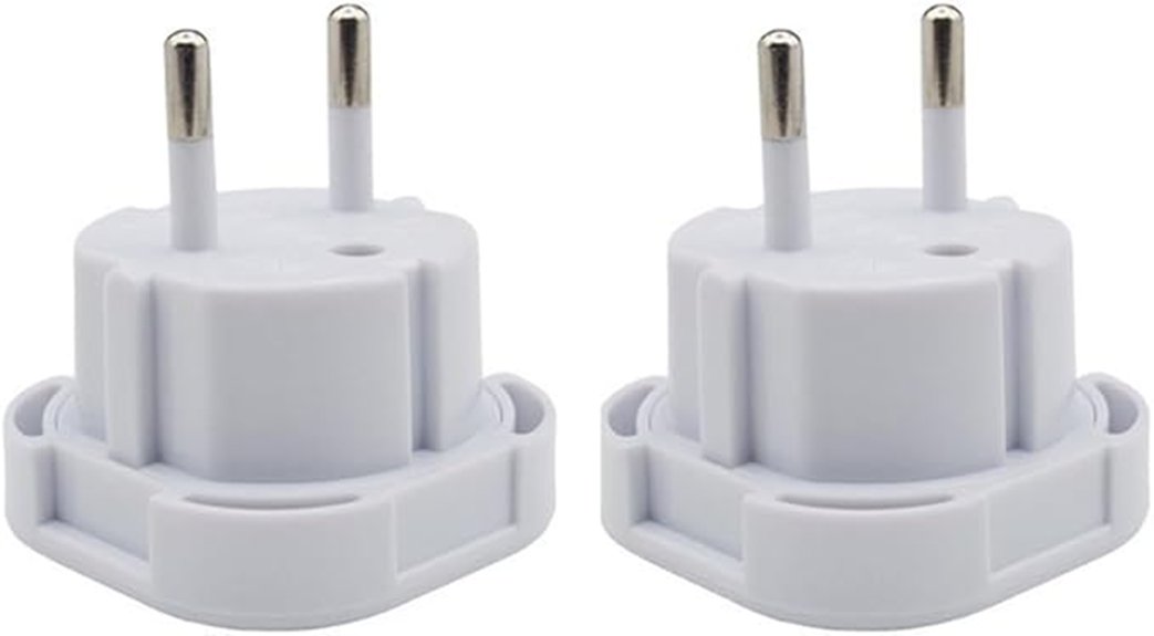 eu to uk travel adapter pack