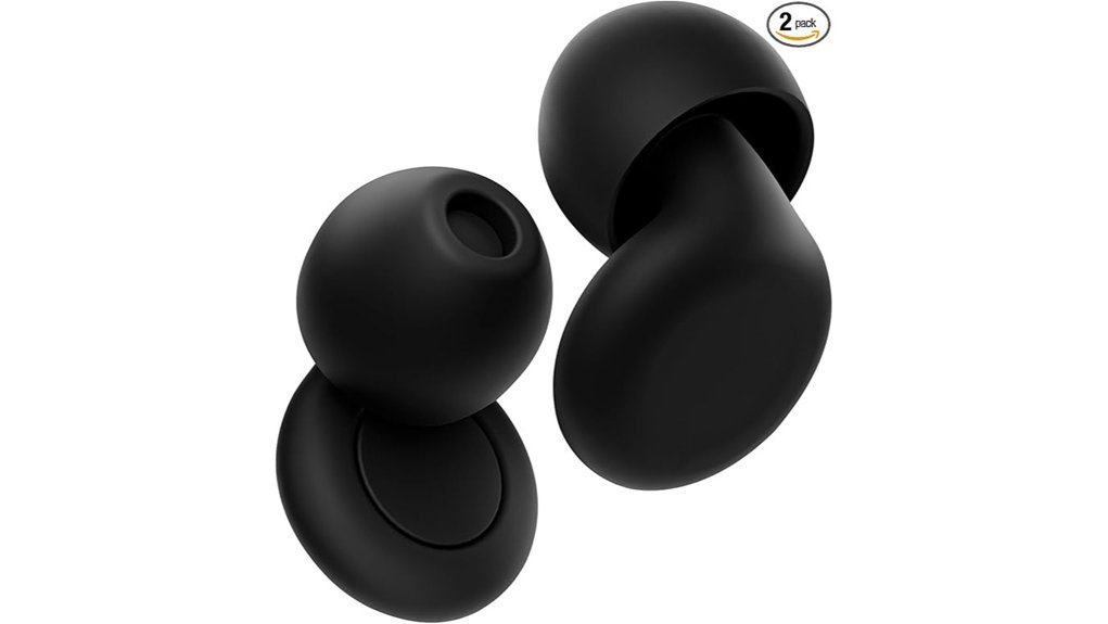 flexible silicone sleep ear plugs 28db noise reduction 8 tips