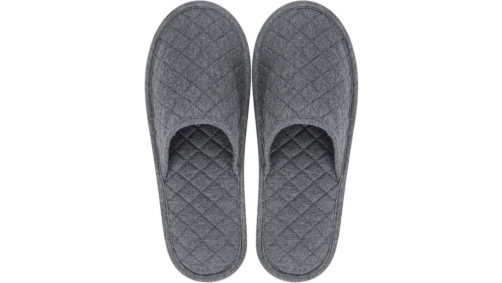 foldable travel slippers with bag
