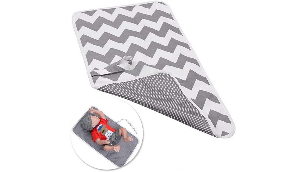 foldable waterproof nappy changing mat
