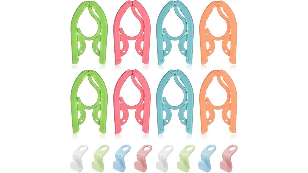 folding hangers 16 pieces