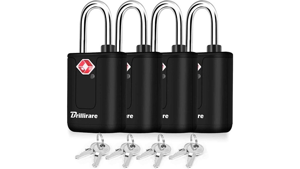 four tsa lock set