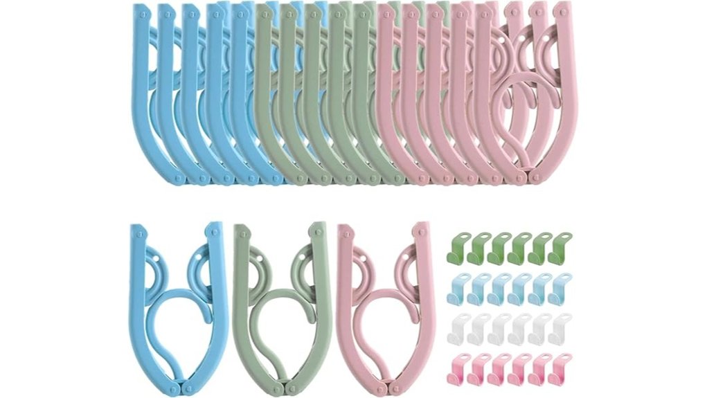 gaohan 42 piece travel hanger set