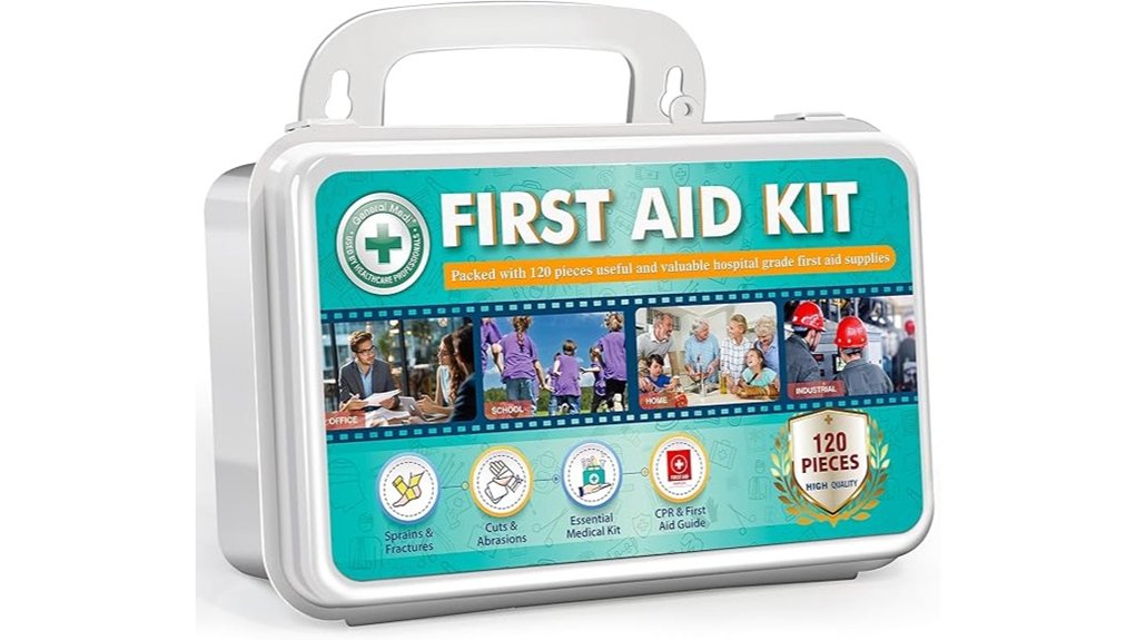 general medical 120 piece first aid kit