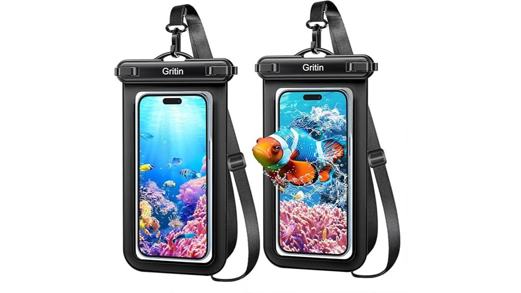 gritin ipx8 waterproof pouchships