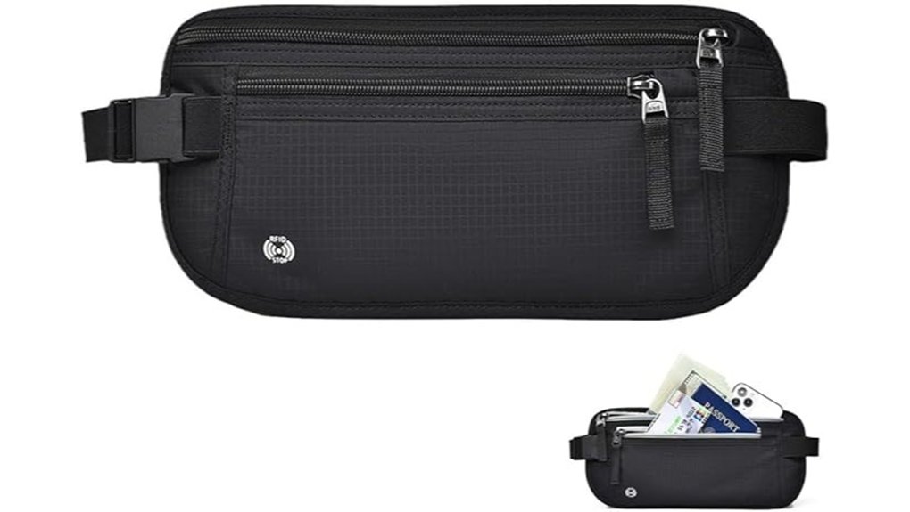 hidden money belt with pockets