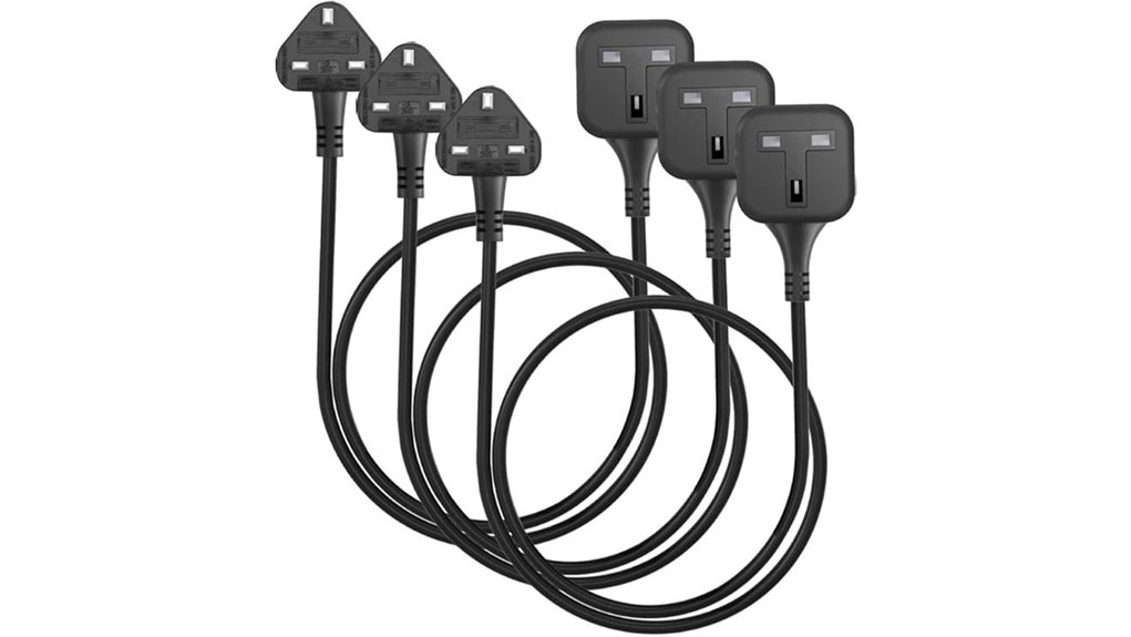 hit trends 1 gang uk extension lead
