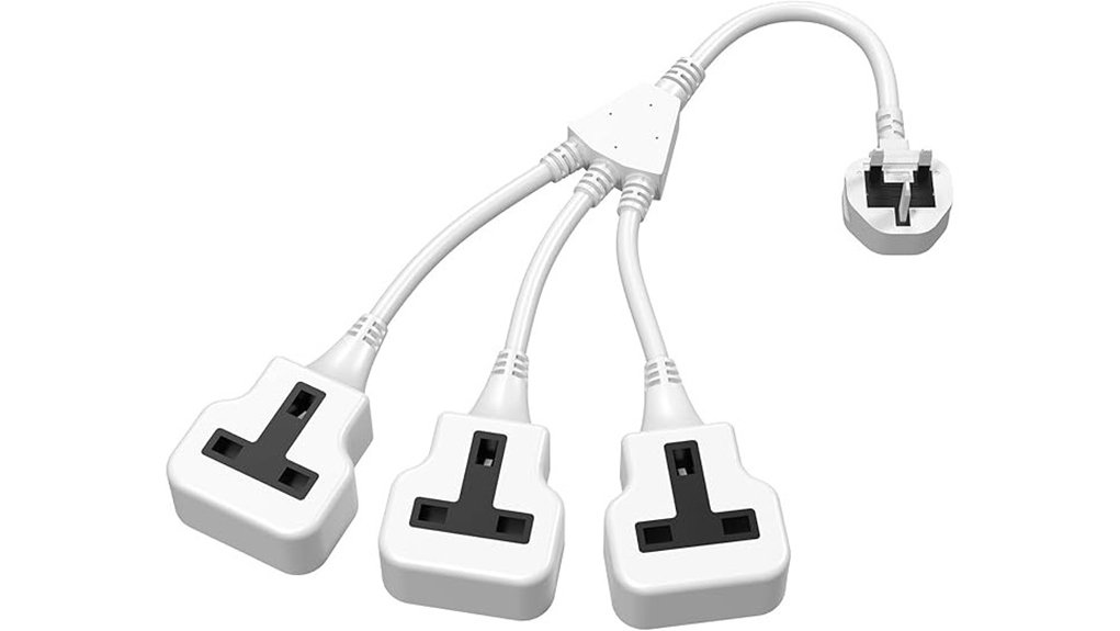 hitrends 3 way extension lead