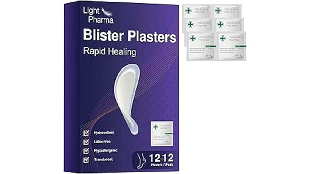 hydrocolloid blister plasters pack