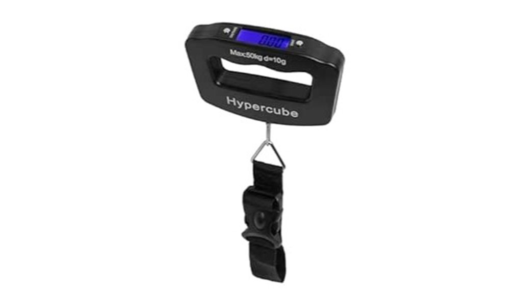 hypercube 50kg luggage scale