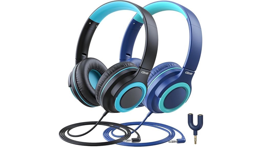 iclever kids headphones 85dba