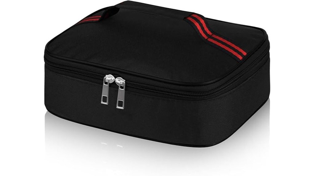insulated lunch bag with handle
