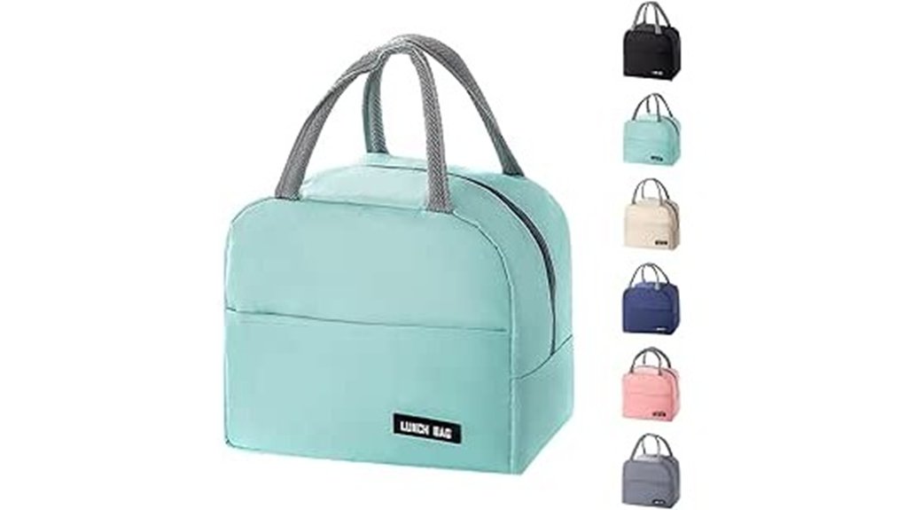insulated lunch bag with leak proof liner