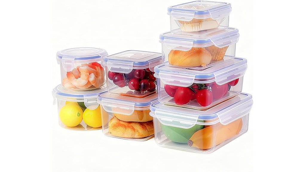 leak proof 16 piece container set