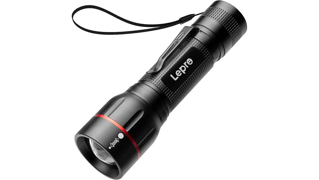 lepro led torch 5 modes