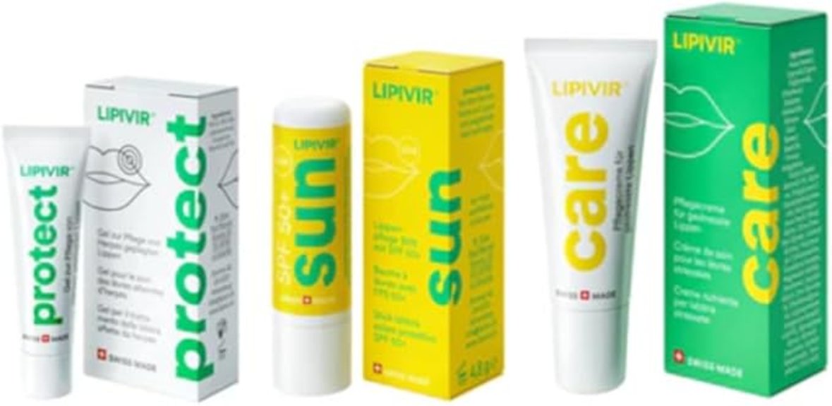 lip care spf 50 balm gel set