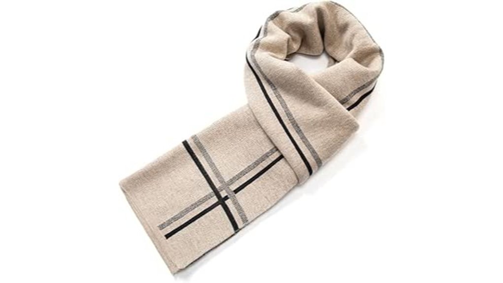 luxurious merino wool scarf