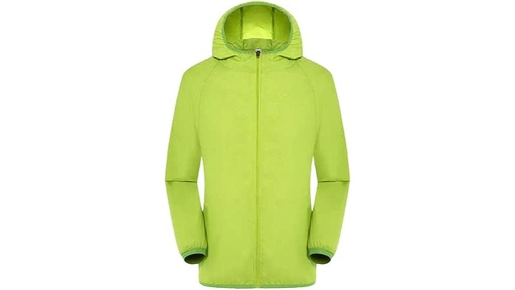 mac waterproof rain coat packable windbreaker