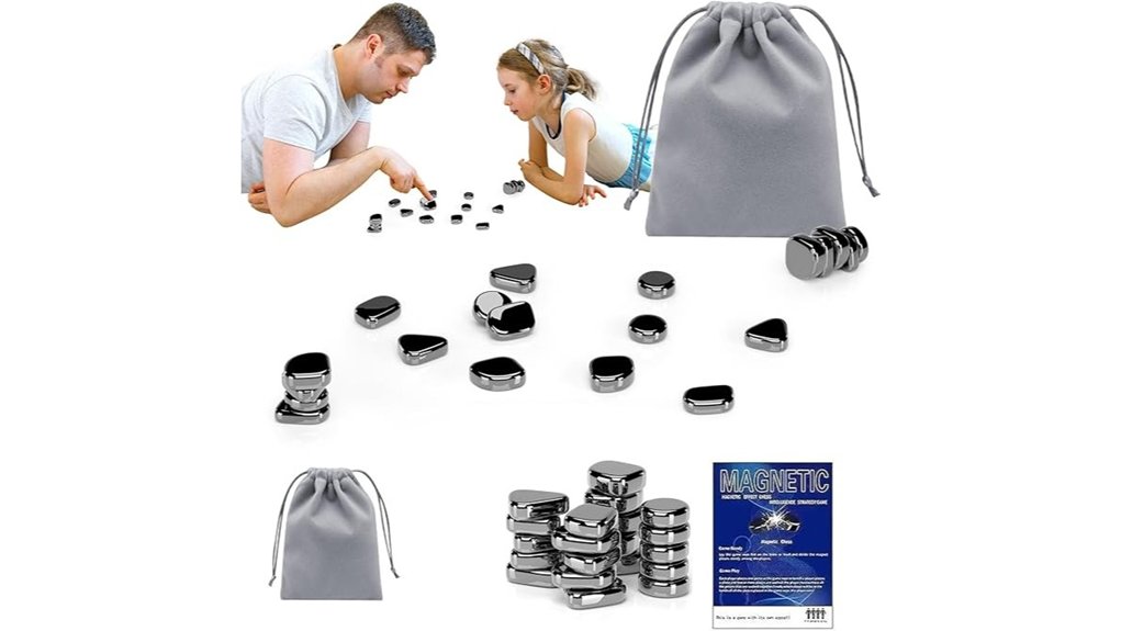 magnetic chess set with pieces