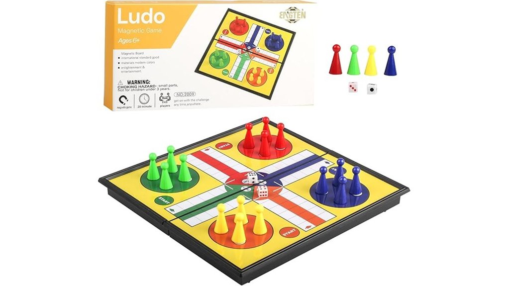 magnetic ludo travel set