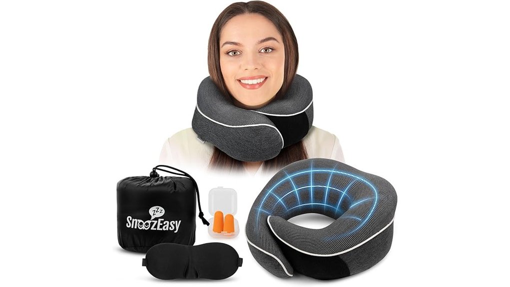 memory foam travel pillow