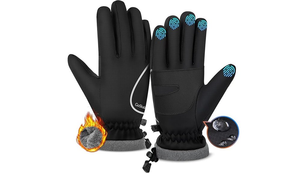 men s thermal touchscreen gloves