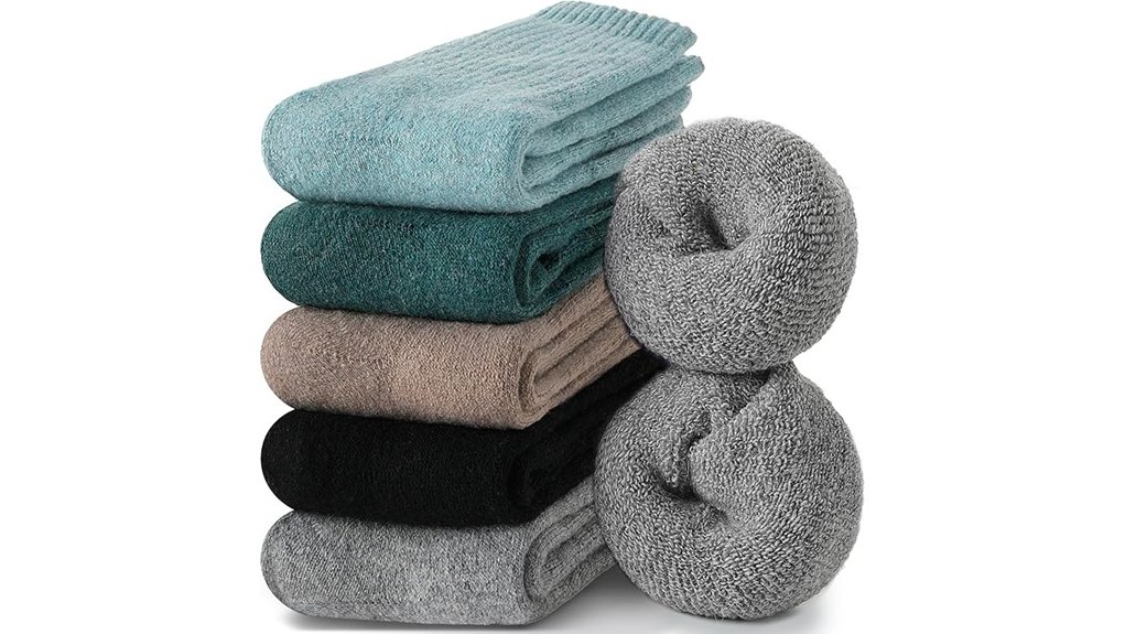 merino wool thermal socks