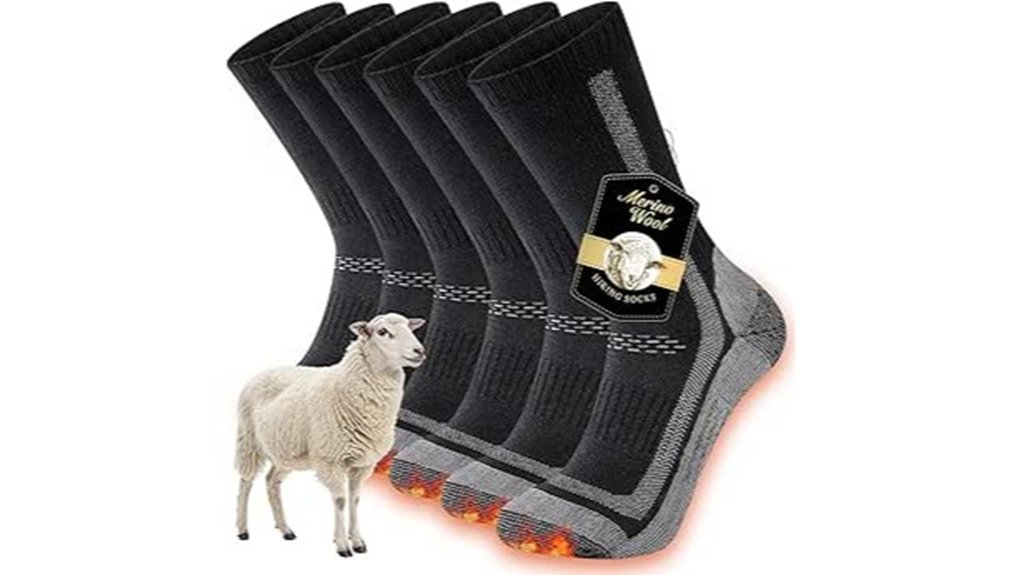 merino wool thermal socks