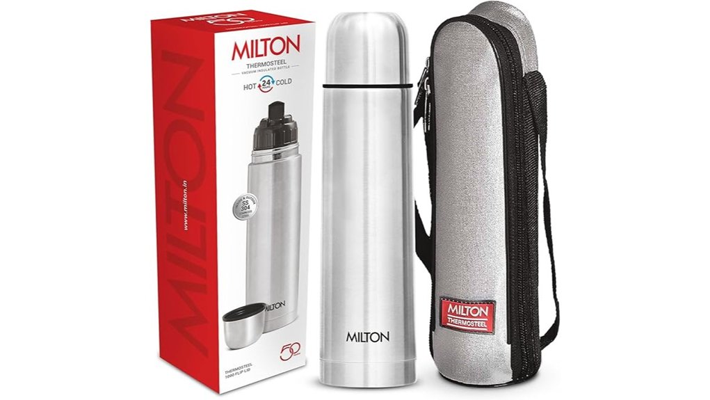 milton 1l stainless flask