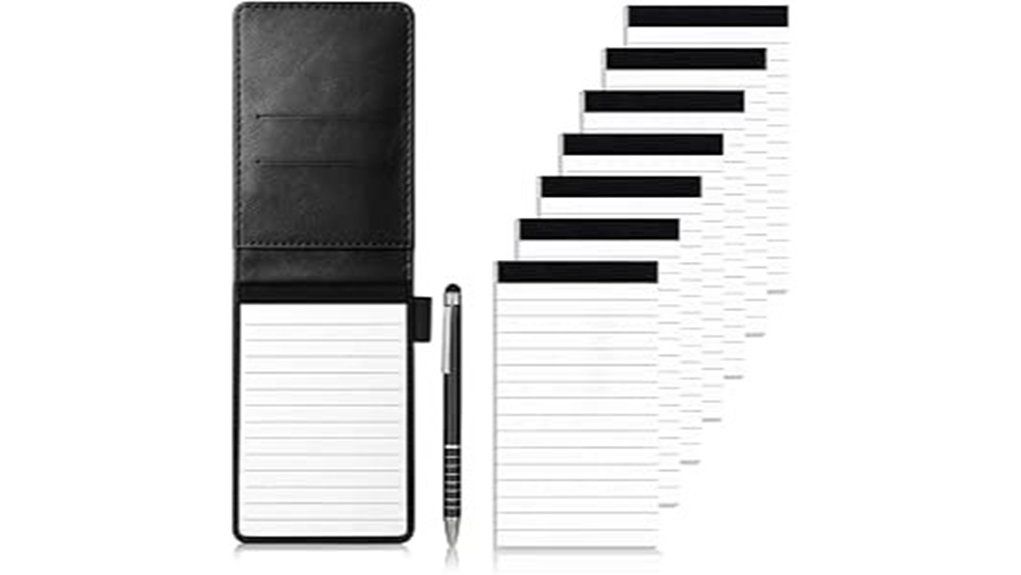mini pocket notepad set